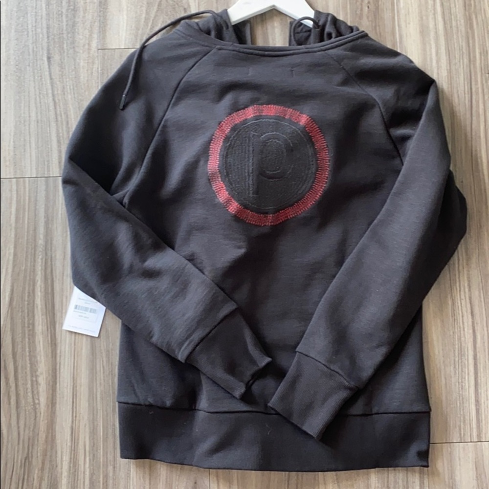 Pure Barre Tavi-Noir zip up hoodie